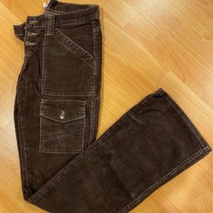Joie size 26 dark brown corduroy boot cut